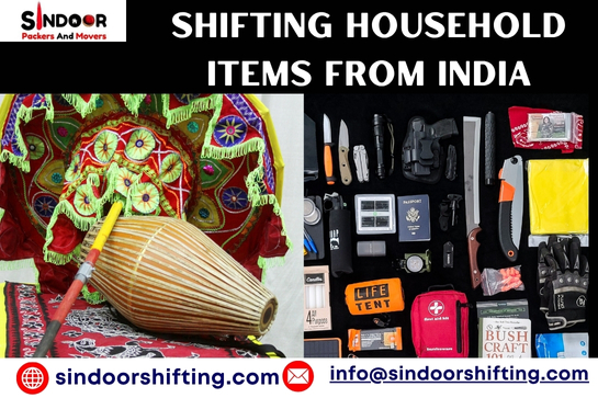 Send Household Items from India Abroad | Personal Belongings